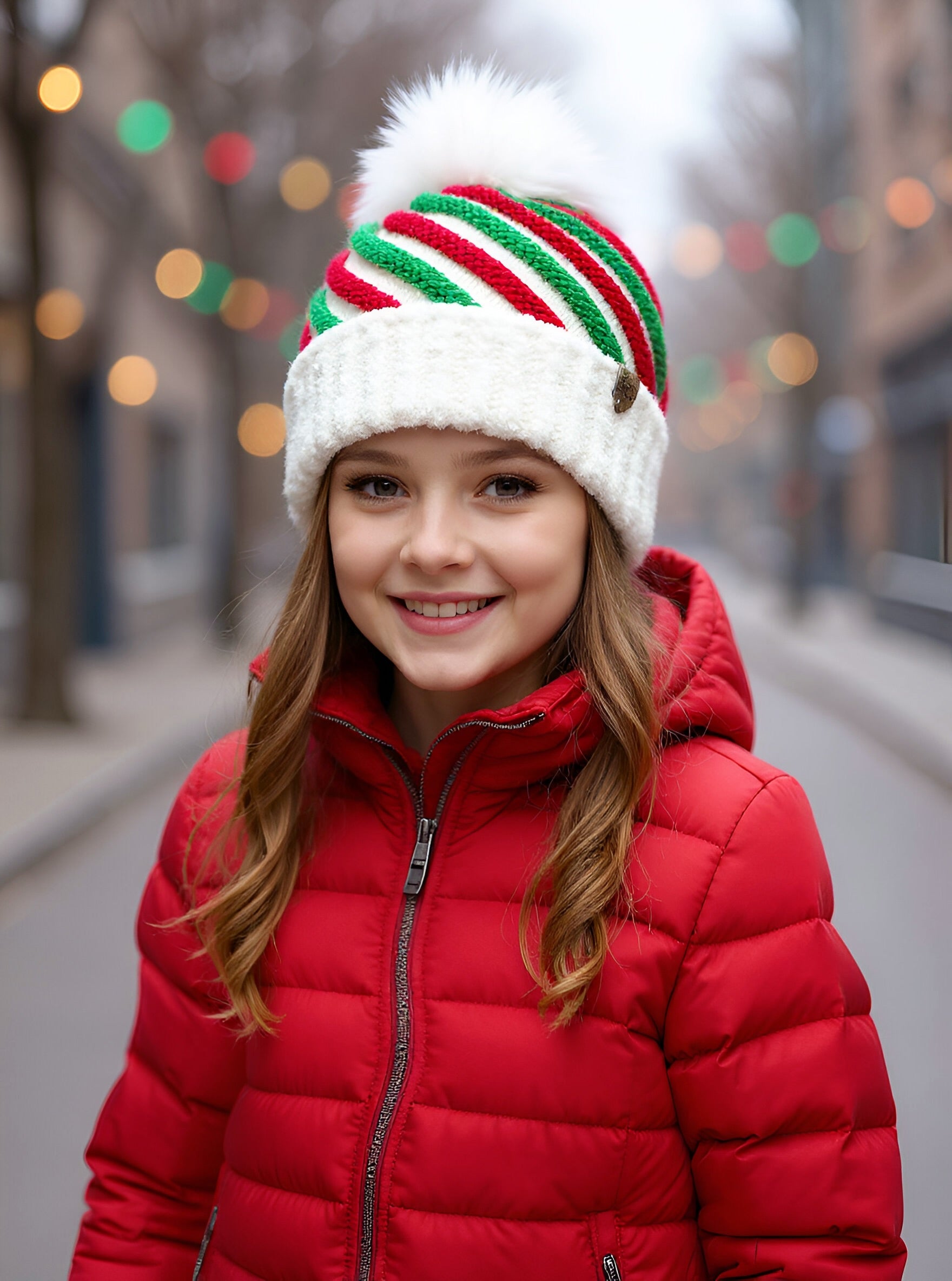 Candy Cane Swirl | PDF Pattern | Knitting