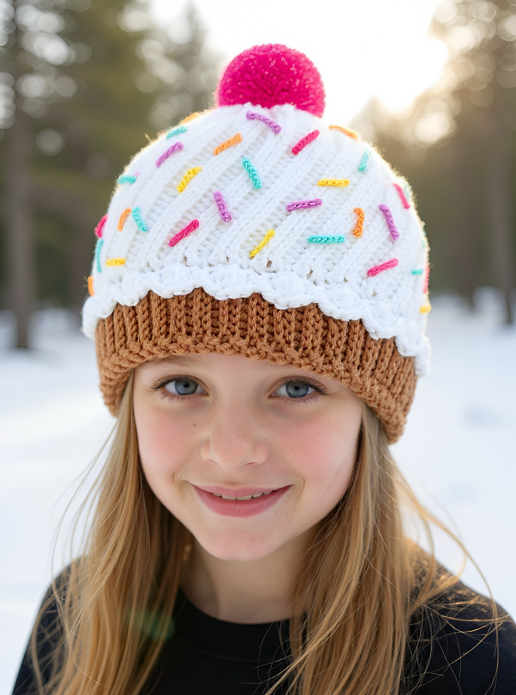 Cupcake Hat™ | PDF Pattern | Crochet