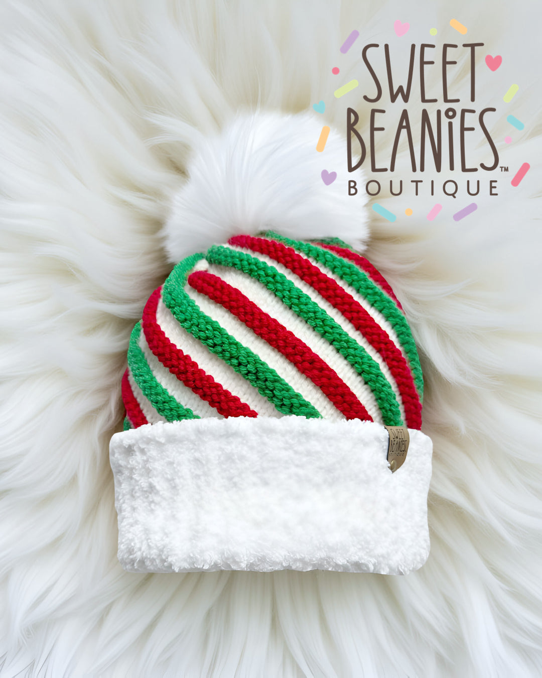 Candy Cane Swirl | PDF Pattern | Knitting