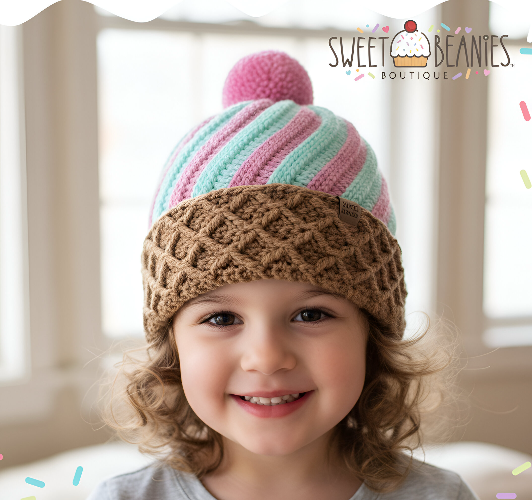 Ice Cream Hat | PDF Pattern | Crochet