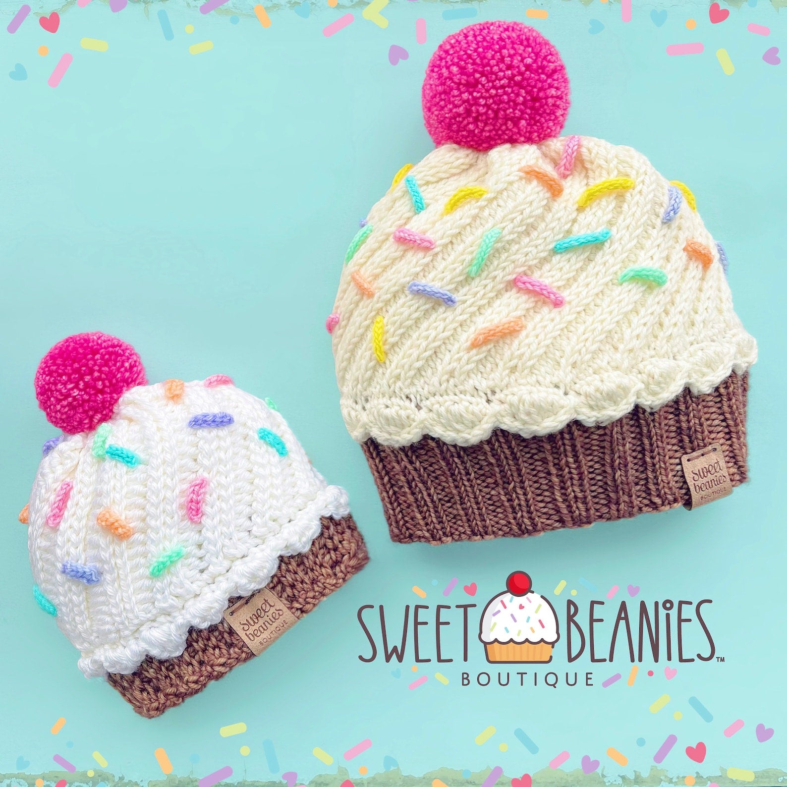 Cupcake Hat™ | PDF Pattern | Crochet