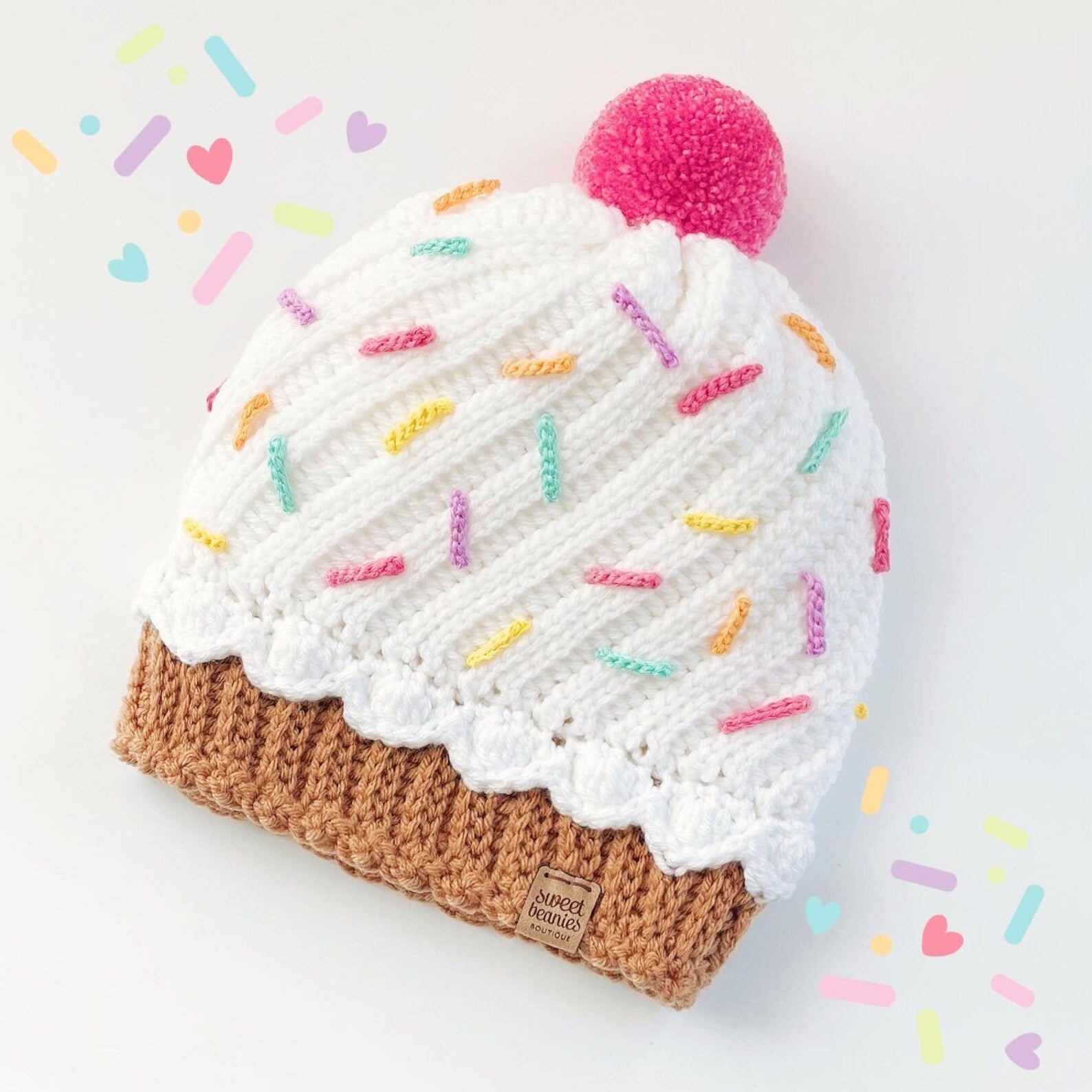 Cupcake Hat™ | PDF Pattern | Crochet